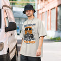 Oversized faded t-shirt - AUREZION