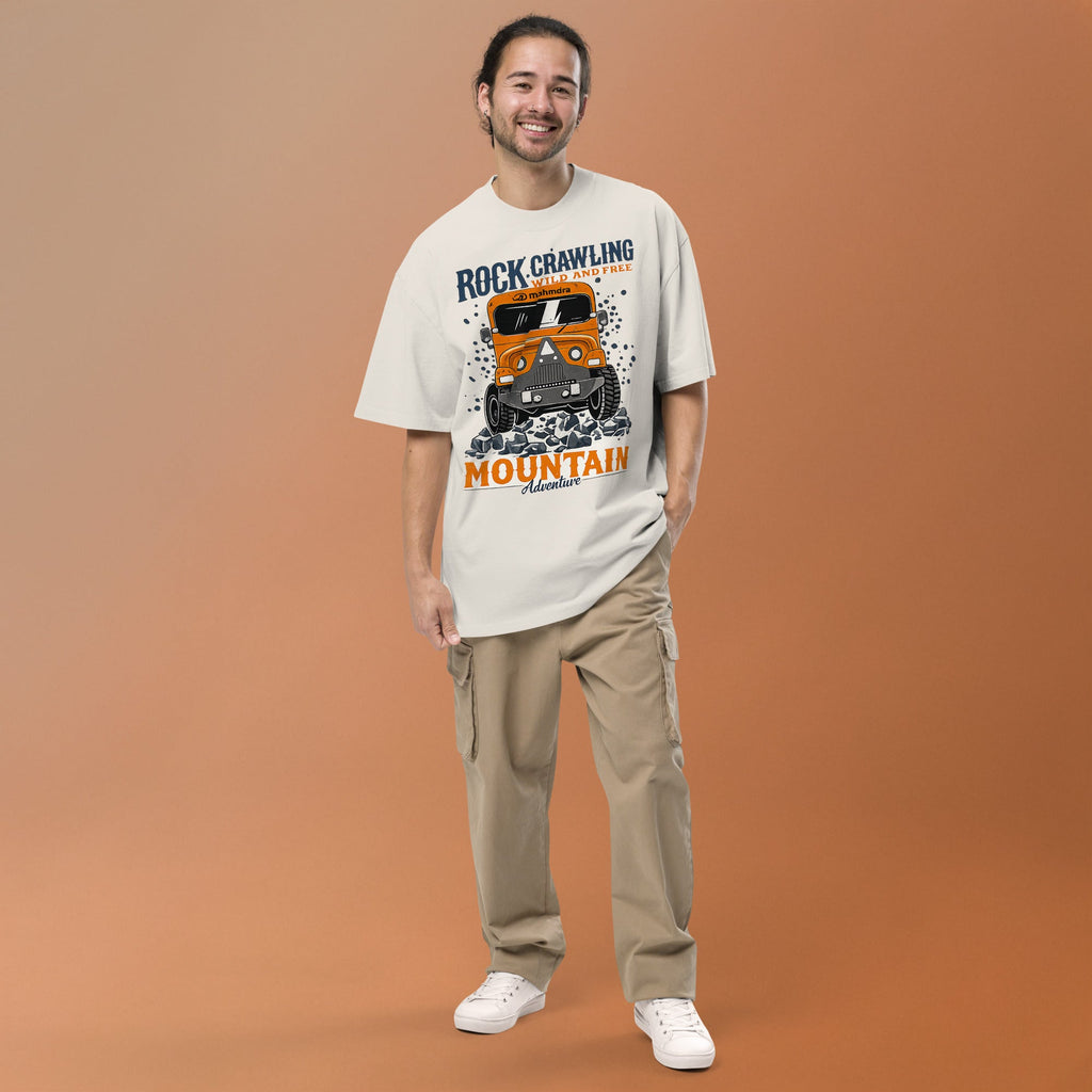Oversized faded t-shirt - AUREZION