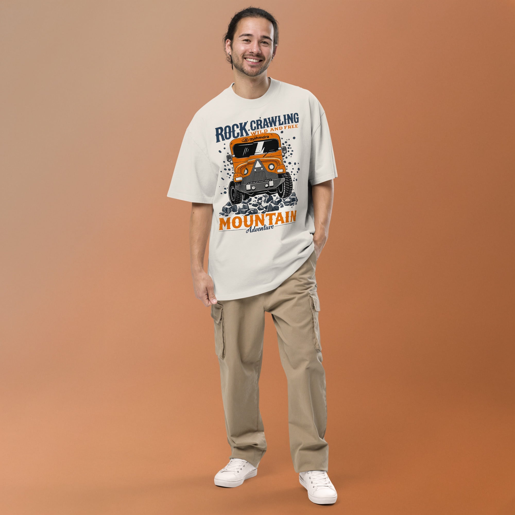 Oversized faded t-shirt - AUREZION