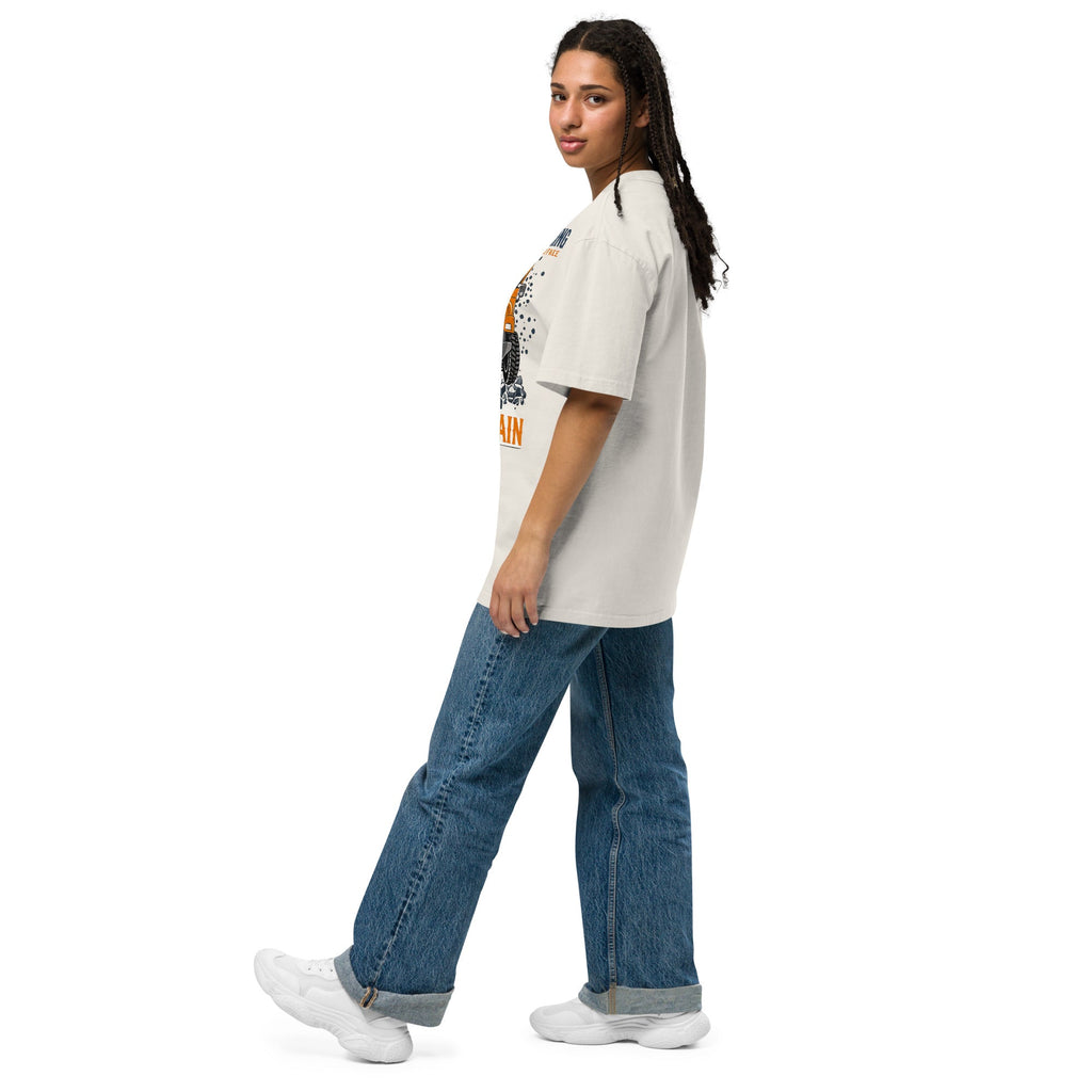 Oversized faded t-shirt - AUREZION